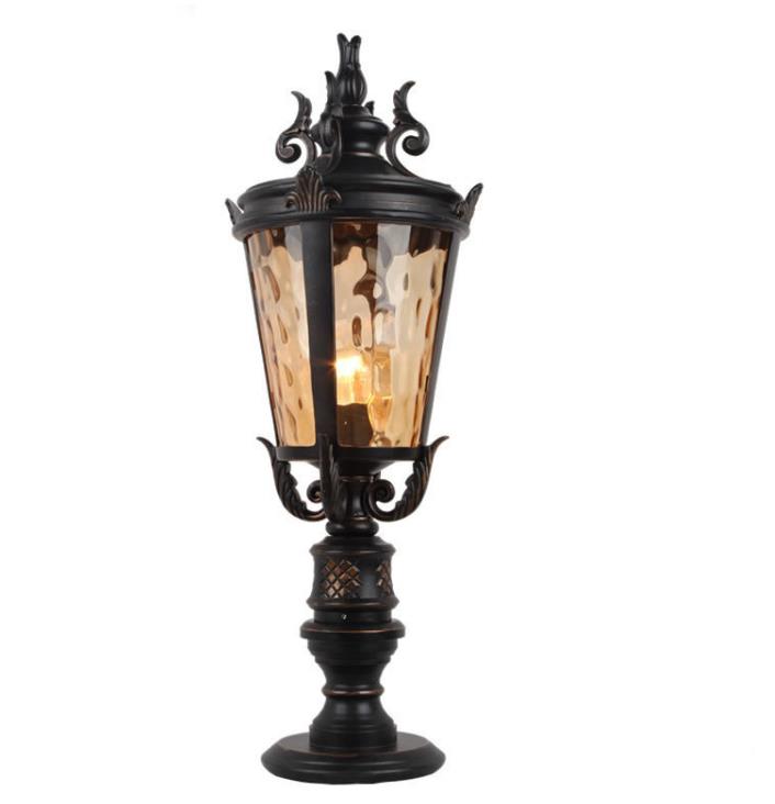 Dvorska vrtna lampa, dekorativna evropska vodootporna lampa