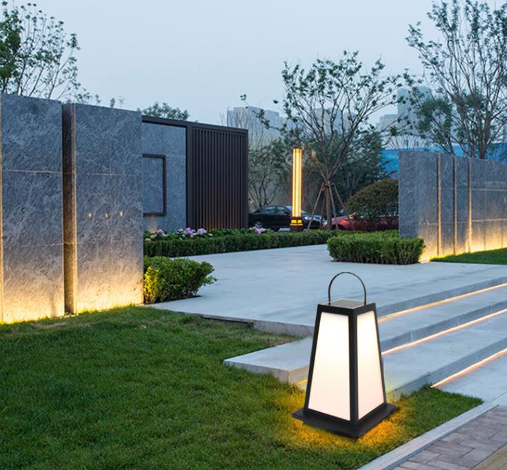 Napolju vodootporno vodjeno površinsko dvorište svetlosnog vrta dekoracije svetlosnog solarnog stupnja