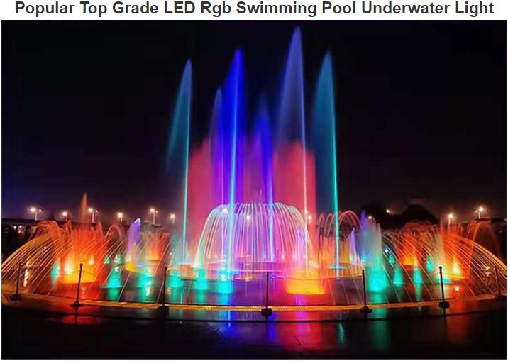 Popularni Top Grad LED Rgb plivajući bazen ispod vode